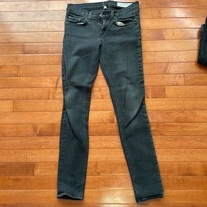 rag & bone “the skinny” in rock (grey)